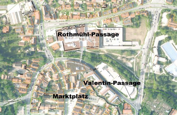 INTERRA Immobilien AG Düsseldorf, Valentin-Passage Roth